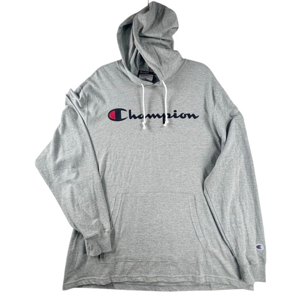 Champion Long Sleeve Shirt Hooded Hoodie XL Streetwear
